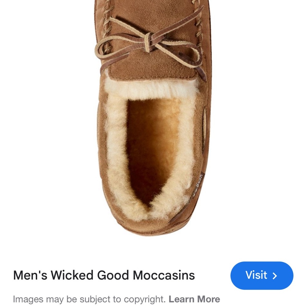 L.L. Bean Men's Moccasins - Tan